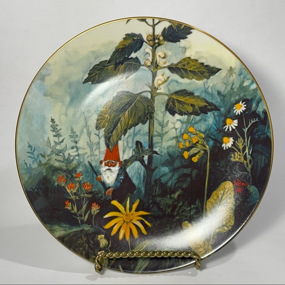 Fairmont Gnome de bloom plate Rien Poortvliet - Picture 5 of 5